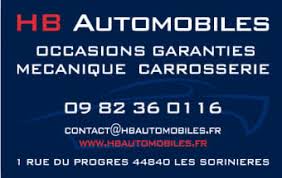 carte de visite HB Automobiles